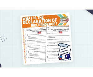 What Is the Declaration of Independence by Michael C Harris Questions