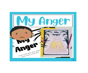 What My Anger Looks Like Worksheet