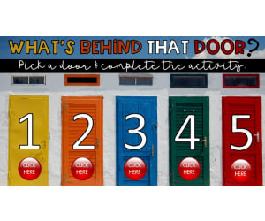What's Behind That Door? Interactive Activity