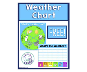 What's the Weather? Spinner and Chart | Neon Design