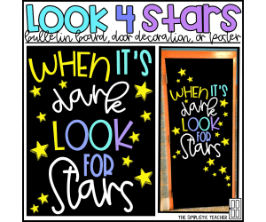 Look for Stars – Growth Mindset Door Decoration