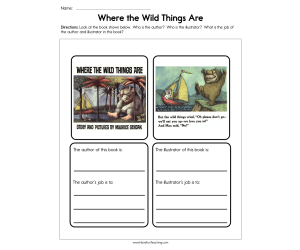 Where the Wild Things Are Worksheet