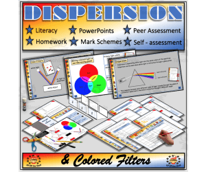 White Light, Dispersion and Colour Filters - Fully Resourced Lesson for Middle School