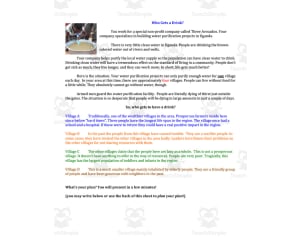 "Who Gets A Drink?" | A Collaborative Economics Activity