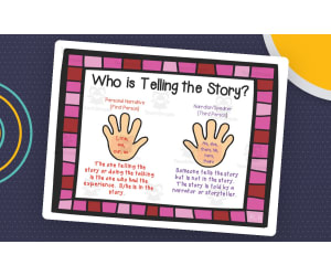 Who is Telling the Story? Anchor Chart