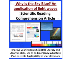 Why is the Sky Blue Reading Comprehension Article