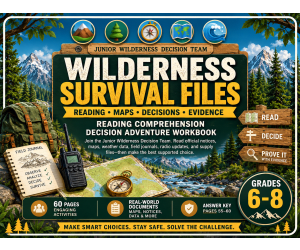 Wilderness Survival Files | Reading Comprehension | Grades 6–8
