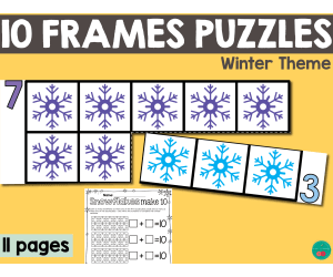 Winter 10 Frame Puzzles