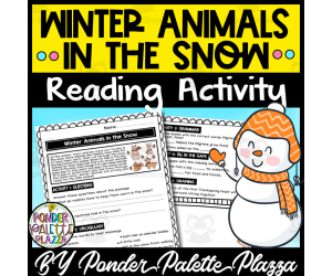 Winter Animals in the Snow - Reading Comprehension Passage