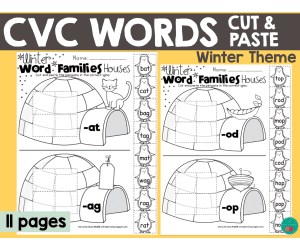 Winter CVC Words