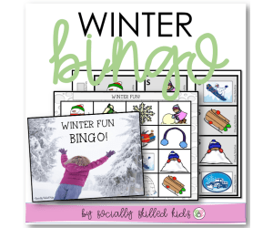 Winter Fun BINGO | Differentiated BINGO For K-5th