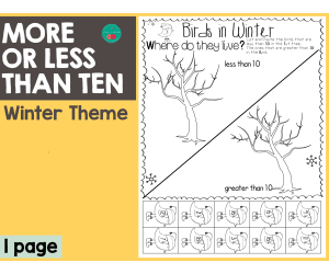 Winter More or Less Than Ten