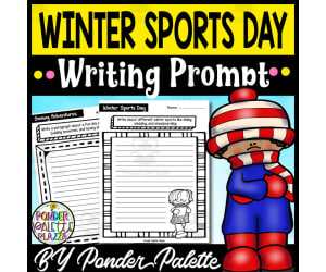 Winter Sports Day Writing Prompt - Winter Activity