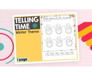Winter Telling Time