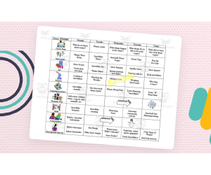 Winter Week-Long Lesson Plan Template