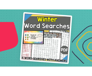 Winter Word Searches (PDF)