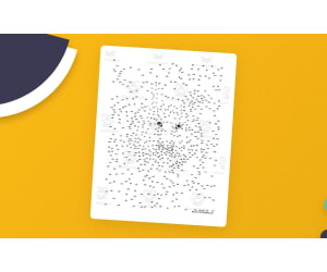 Wolf Connect the Dots – 632-Dot Extreme Puzzle