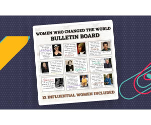Women's History Month Bulletin Board Set | Empower and Inspire !
