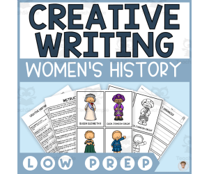 Women's History Month Endless Creative Writing Prompts