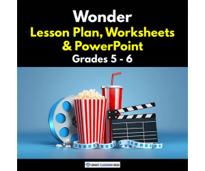 'Wonder' Lesson Plan, Worksheets & PowerPoint | Grades 5 - 6