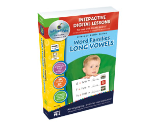 Word Families: Long Vowels - Digital Lesson Plan Gr. PK-2 | MAC Software
