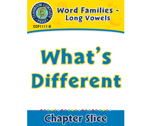 Word Families - Long Vowels: What's Different