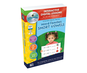 Word Families: Short Vowels - Digital Lesson Plan Gr. PK-2 | MAC Software