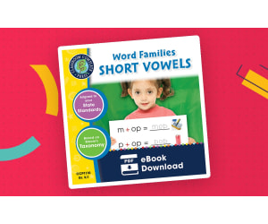 Word Families - Short Vowels Gr. PK-2