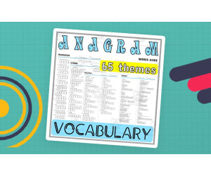 Word Games with Puzzles Anagrams Themes