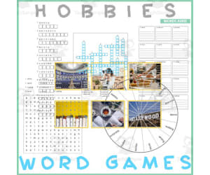 Word Games with Puzzles | Crossword Wordsearch Anagram | HOBBIES