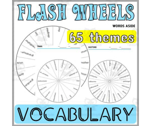 Word Games with Puzzles Flash Cards Themes