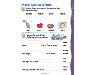 Word Parts and Vowels Set 1 Printable Workbook