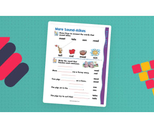 Word Parts and Vowels Set 1 Printable Workbook