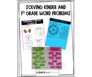 Word Problems for K and 1st Grade