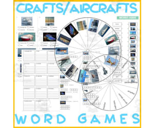 Word Puzzles Crossword Wordsearch Anagram CRAFTS