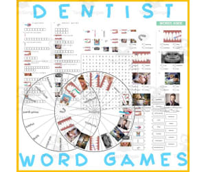 Word Puzzles Crossword Wordsearch Anagram DENTIST
