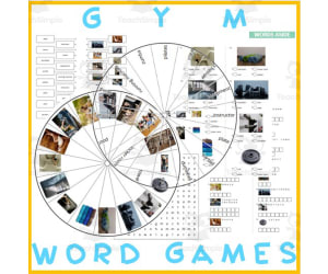 Word Puzzles Crossword Wordsearch Anagram GYM