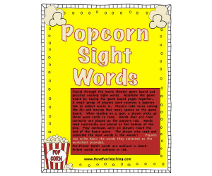 Word Recognition Activity
