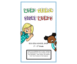 WORD SEARCH SIGHT WORDS