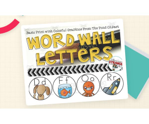 Word Wall Letters
