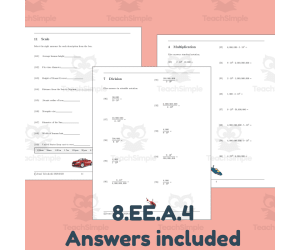 Working with Scientific Notation 8.EE.A.4