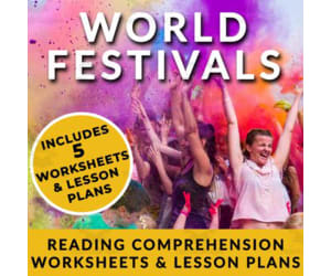 World Festivals Reading Comprehension Bundle w/ Full Lesson Plans