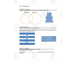 World History II SOL TEIs Worksheet