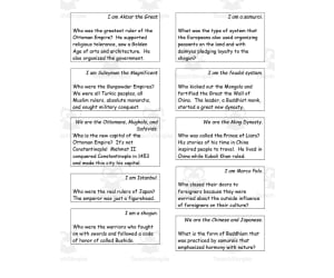 World History Round Robin Review