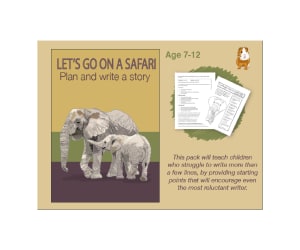 Write A Story Called 'Let's Go On Safari' (7-11 years)