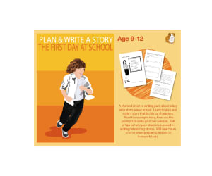Write A Story Called 'The First Day At School' Age 9-12