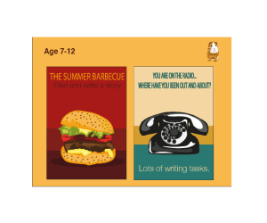 Write Lot's Of Stories About Being Out And About: Pack 3 (7-11 years)
