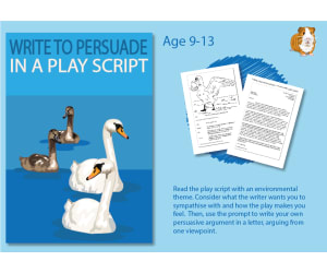 Write To Persuade In A Play Script (9-14 years)