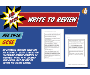 Write To Review For GCSE English (14-16 years)