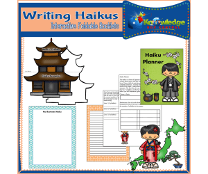 Writing Haikus Interactive Foldable Booklets – EBOOK